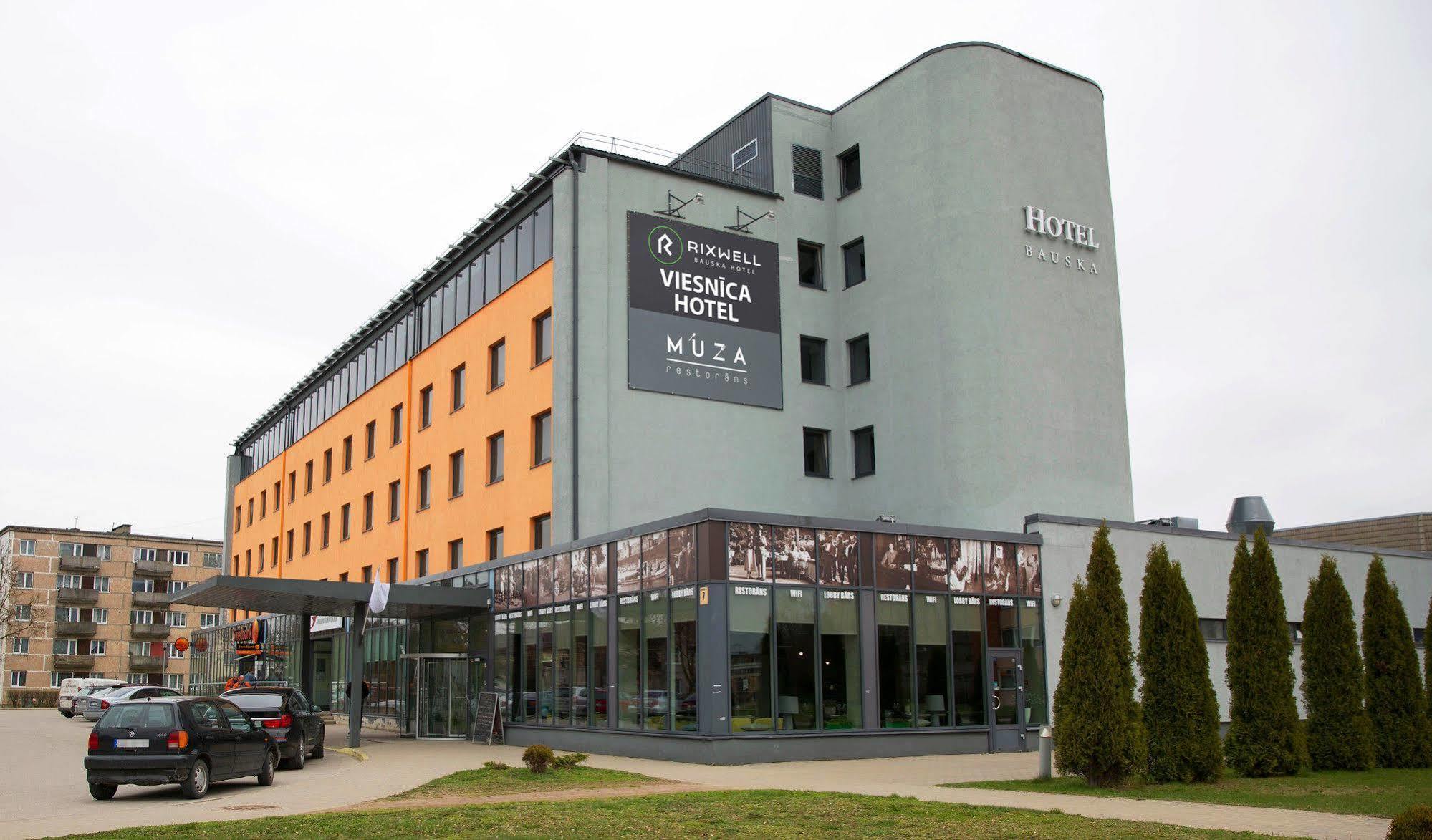Rija Bauska Hotel Exterior foto